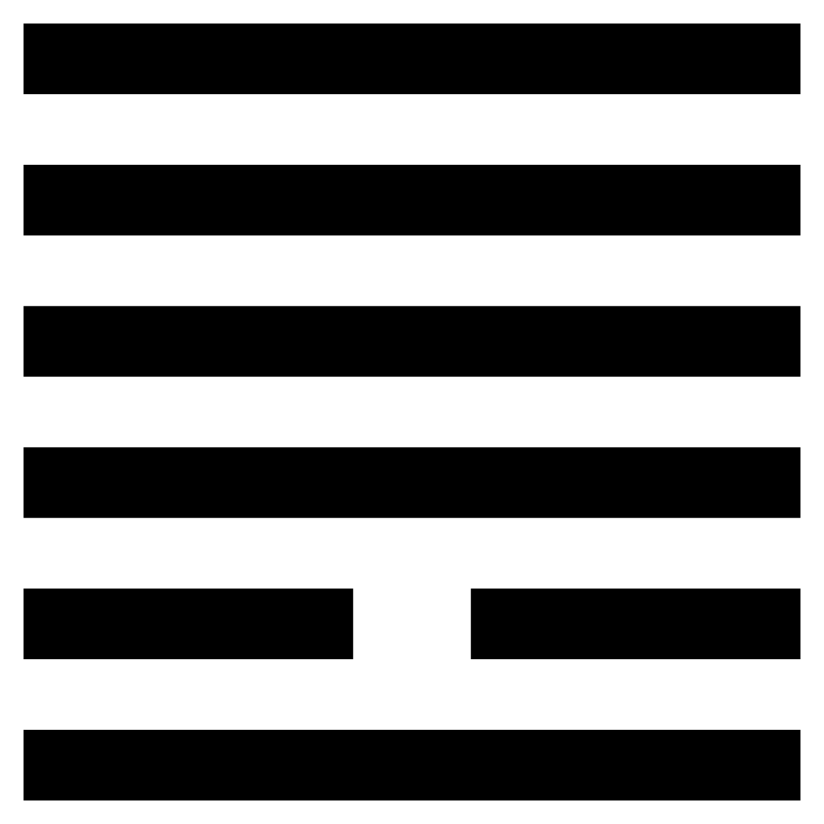 Hexagramm 13 des I Ging